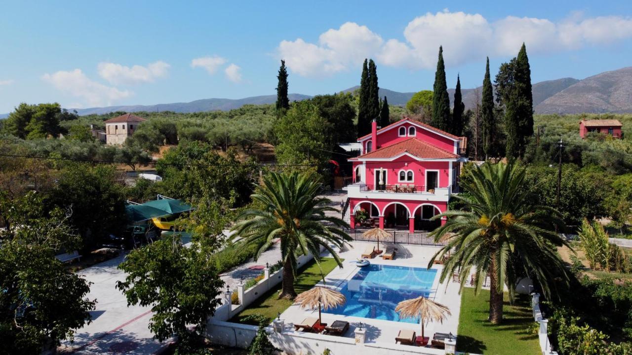 Zissis Villa & Pool 5Min Drive To Beach Kato Yerakarion Exterior foto